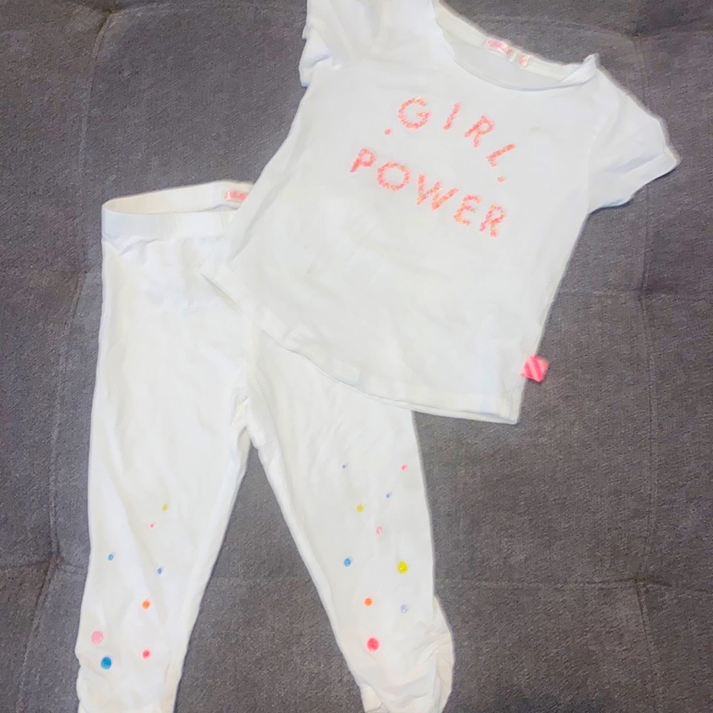 BILLIEBLUSH Girl Power Outfit - sz 2T
